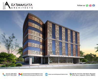 PROJECT DETAILS
Project Name: Office Building 
Client: M/s KPB NIDHI Bhavan
Spec: B+G+4
Area: 17578 Sqft
Location: Tass Road, Aluva

www.karmmalayaarchitects.com

#keralam #kerala #keralagram #keralahomes #keralahomedecor #ernakulam #ilovealleppey #alappuzha #alleppey #keralahome_interiorexterior
#hdk #keralahouse #keralainteriordesign
#keralahomedesign #dreamhome #architecture
#archdaily #homedecor #keralaarchitecture
#architecturelovers #interiordesign
#interiordesigner #graphicdesign #instagram
#instalike #buildings #building #instaarchitecture
#3dsmax #traditional
#architect #stayhome
#homestyling #homesweethome #homedesign