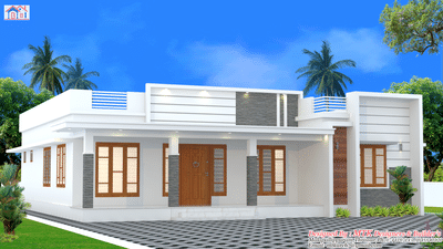 1599 sq ft , 4BHK #3delevationhome