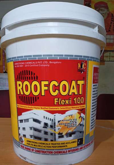 *waterproofing Cementitious membrane product*
 flexi coat 100 

heavy duty water barrier