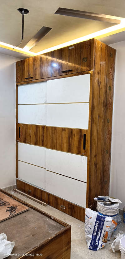 #SR interior work .#modler almirah #ModularKitchen #BathroomStorage #wallpalling #falshdoor #LivingRoomTVCabinet #mandir