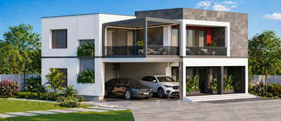 2100 sq ft new dream house at Trivandrum  #4bhk
