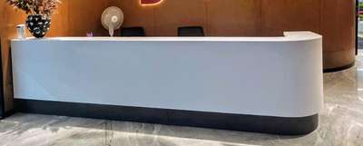Reception counter #coriantop  #COMMERCIALFURNITUR  #coriancountertop  #corianernakulam  #solidsurface