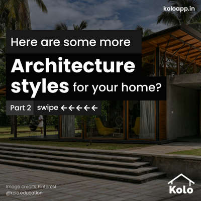 Some people love big modern homes in the city while others like a simple small home in the village.

Look at part 2 of our post to see multiple styles you can choose from for your dream home.

We’ve included a variety of options for you.

Which one would work out for you best?

Hit save on our posts to refer to later.

Learn tips, tricks and details on Home construction with Kolo Education🙂

If our content has helped you, do tell us how in the comments ⤵️

Follow us on @koloeducation to learn more!!!

#koloeducation #education #construction #setback  #interiors #interiordesign #home #building #area #design #learning #spaces #expert #categoryop #style #architecturestyle