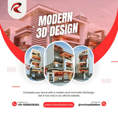 📢Transforming Visions into Reality with Stunning 3D Design!🥇
Bringing architectural dreams to life—one render at a time. Experience the power of modern design and precision detailing with RC Visualization.
✨ “Designer visions, realized in 3D.”
#3DDesign #ArchitectureVisualization #ModernInteriors #RenderYourDreams #RCVisualization #ArchitectureIndia