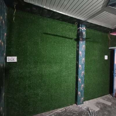 artificial grass work  #artificialgrass  #artificialwallplants