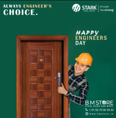Happy Engineers day from Stark Steel Doors