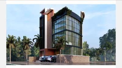 #commercial_building #architecturedesign #threefloor #Basement #5800sqft