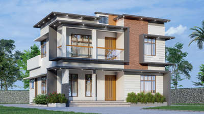 House Details

Ground floor & First floor ( Total Area ) - 2235 square feet.
Bedroom - 4, Bathroom - 4.
facilities;
Sitout , Living, stair area, Dining,  Modular Kitchen, fire wood kitchen (work area), Upper Living & study area, Balconies ......etc.
Client : Hashim Basheer 
Location : Karunagappally,kollam.
Engineer : Sreejith