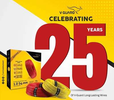 V - Guard Celebrating 25 Years of Long Lasting Wires.

#HHYS #hhysinframart