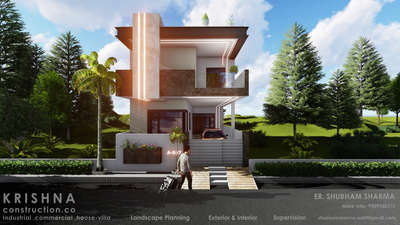 28X66 Elevation  #civilconstruction  #architecturedesigns  #luxuryvillas