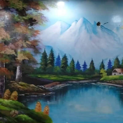 *3D painting*
natural colour