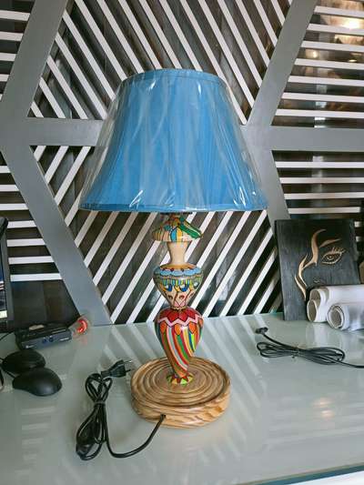 Hand painting on Table lamp