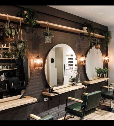 Beauty parlor interior design