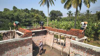 Brick work 🧱 

#HouseDesigns  #ElevationHome  #ContemporaryHouse  #HomeDecor  #constructionsite  #CivilEngineer  #Architect  #ClosedKitchen  #OpenKitchnen  #kitchen #dininghall  #sitout #BalconyIdeas  #MasterBedroom  #Bedroom #baywindow  #patio #courtyardhouse  #Workarea  #carporch #sunshade #lintel #concrete #window #FrenchWindows  #toilet #painting #plastering #brick #Homeideas #3bhk #4bhk #TraditionalHouse  #Gate #compoundwall #Door #wardrobe #ceiling #RoofingIdeas #parapet #stepdesign #column #beam #foundation #InteriorDesigner