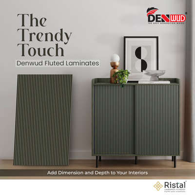 Looking for a design upgrade?

Denwud Fluted Laminates offer an innovative way to enhance your interiors with rich texture and visual appeal.

Explore our collection now and bring your design vision to life!

#MicaMagic #AffordableElegance #DurableDesign #HomeUpgrade #SleekInteriors