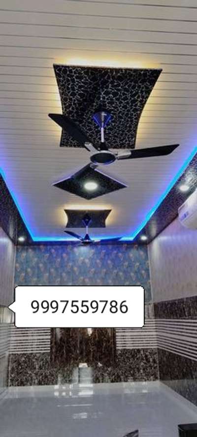 how to make👌 pvc false ceiling with woll paneling💯 design💕 full house decorated🎀