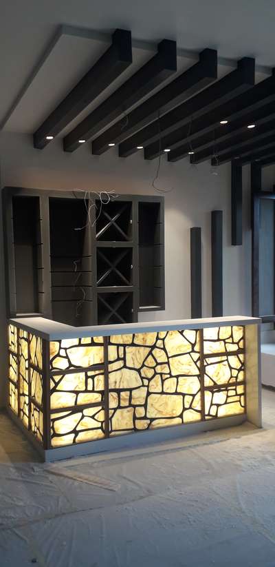 bar counter corian top