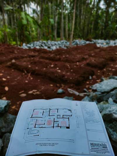 #koloapp  #1200sqftHouse  #new_home  #started  #foundation  #worked  #lowbudget  #stonework  #WestFacingPlan  #happyhome
