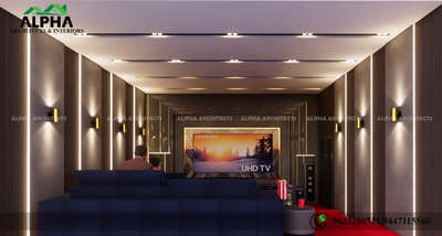 Home theatre design for mr.valsaraj at thalioaramba