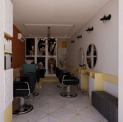 Hair Saloon interior view