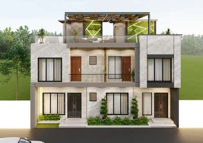 Elevation 
#ElevationHome  #terracegarden #elevationrender #3D_ELEVATION #HouseDesigns