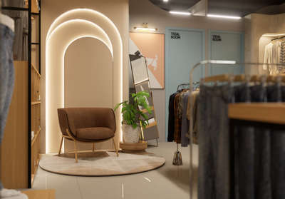 #clothshop  #rendering  #3dinteriordesign