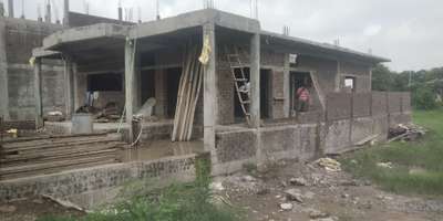 *Building construction *
house construction:- foundation+RCc+bricks work+plaster+light firing+putty+all doors and winds normal size+colors+kichan and flooring work etc.