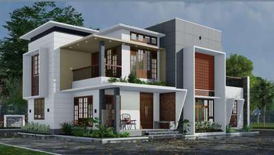 #new design

#Area : 2985 sq ft

#Designed for : Four Walls Developers & Construction

#Location : Balaramapuram, Trivandrum

#Client : Mahadevan & Nimitha