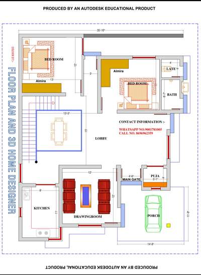 *Floor Plan*
5 rupees sqft