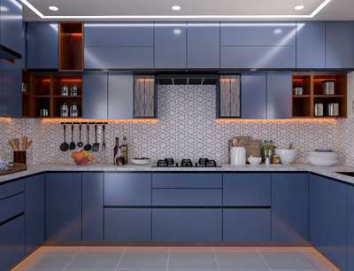 Kitchen interior design 
 #KitchenIdeas  #KitchenCabinet  #bluedesingns  #bluekitchen  #modelkitchen  #KitchenCeilingDesign  #ModularKitchen  #KitchenInterior