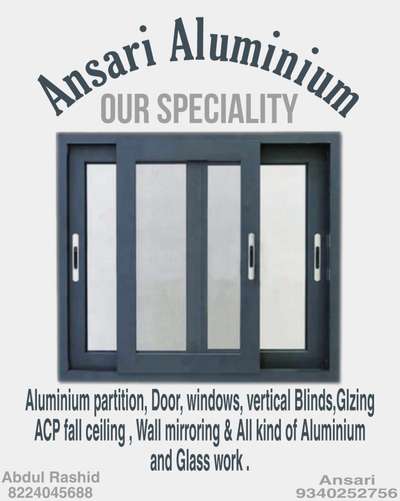 #AluminiumWindows #alltypeofwork #alumimium #glazing #door #SlidingWindows #indorecity #indore_project