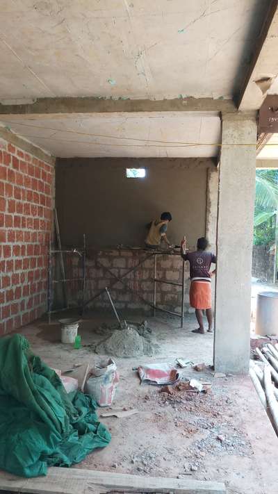 plastering work