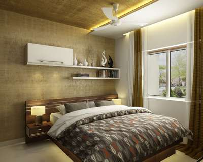 simple design bed room