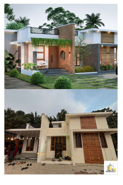 Completed Project
Client-Aravind
Location -chengannur
Area-1100sqft
 #budget_home_simple_interi