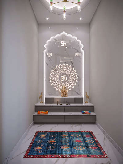 #Architectural&Interior  #pujaroom  #desgin_by  #frank_architect
