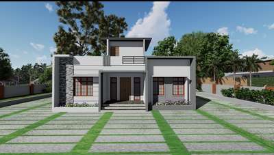 #exteriordesigns #home3ddesigns #3dexterior #homedesigns #Architectural&Interior #exteriordesgning #trendingdesigns #3DPlans #3delevation🏠