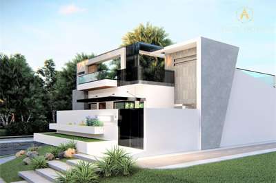 side view of contemporary elevation 

 #ContemporaryHouse #ContemporaryDesigns #contemporary #ZEESHAN_INTERIOR_AND_CONSTRUCTION #ConstructionTools #InteriorDesigner #WardrobeDesigns #RoofingDesigns