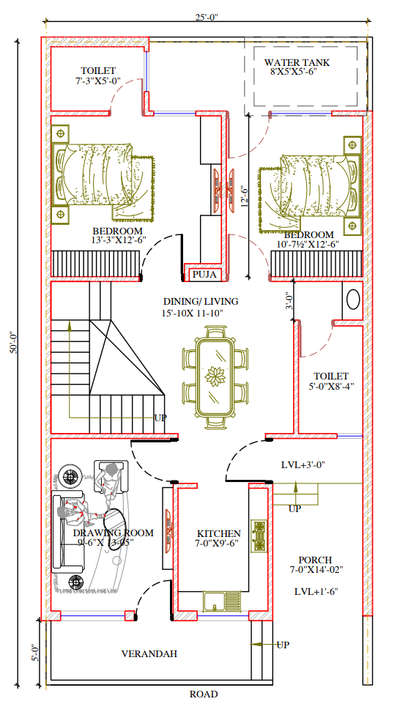 # Call Now 9649489706.👇👇
 #25x50 Feet Plot,
 #South Facing,
 #Ground Floor Plan...