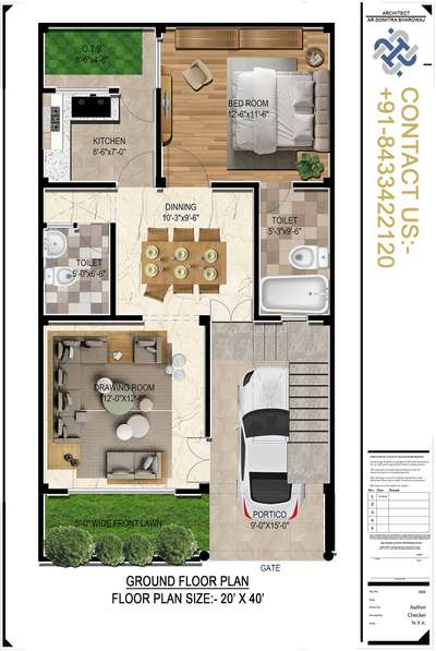 Floor Plan for 20'X40' 
.
.
.
.
 #FloorPlans #floorplsns #FloorPlansrendering #floorplaning #floorplaning #floorplaning #SingleFloorHouse