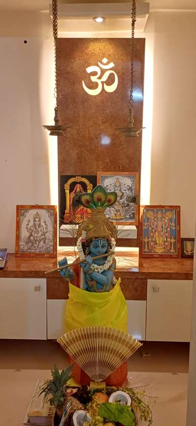 ഞാൻ interior work ചെയ്ത വീടുകളിൽ വിഷു കണി വെച്ച photos client അയച്ചു തന്നത് 
 #HomeDecor #Poojaroom #poojaunit #poojaroomdesign #poojaroomdecor #poojamandir