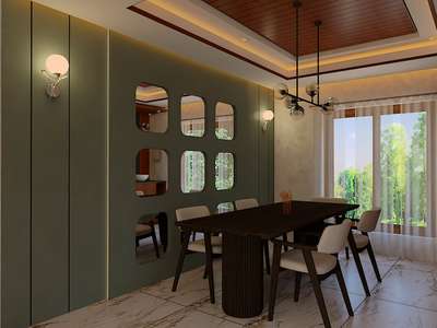 modern dining table design 
 #DINING_TABLE  #RectangularDiningTable  #InteriorDesigner  #Architectural&Interior  #interiorpainting  #CelingLights  #woodceling  #mirrorwall  #dinningstyle  #dinningtabledesig