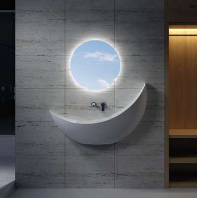 bathroom wash basin design with mirror.... #baathroom  #trendig  #vairal  #expertplumber