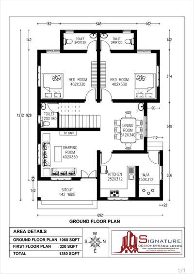 Budgeted home design GF