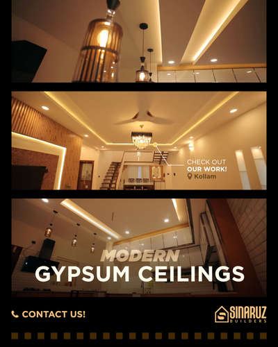 Stunning gypsum ceilings to transform your home. From classic to contemporary, we’ve got you covered.

Contact us today!


#gypsumceilings #interiordesign #homedecor #homerenovation #luxuryhomes #kerala