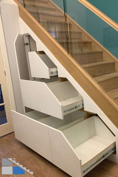 Under Staircase Storage Design Ideas | Space Save Under Stairs Tricks | Under Staircase Cabinet #InteriorDesigner