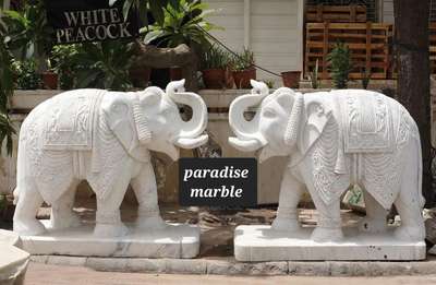 marble elephant handemade manufacturerd and export more design and size option delivery worldwide and Marble mines owner if any inquiry contact us Whatsapp +91 9887219967, +91 7014279378