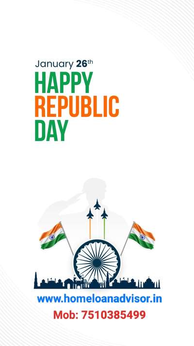 Let us come together on #RepublicDay to celebrate the spirit of unity and patriotism. 

HLA Financial Services wishes you all a very #HappyRepublicDay

#RepublicDay2024 #RepublicDay