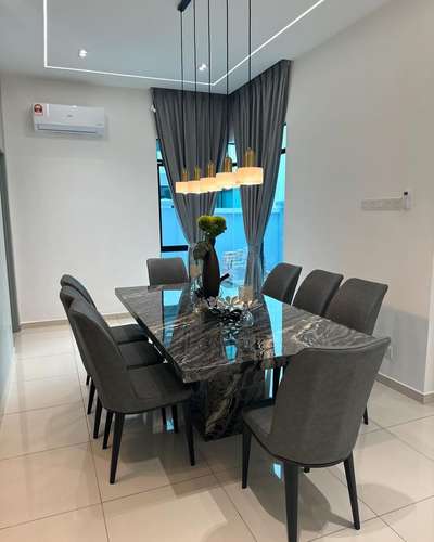 dinning area decorate with tables and chairs by sahil interior..... #dinning_set  #dinningtabledesign  #HomeDecor  #InteriorDesigner  #noidainterior  #ghaziabadinterior  #best_designers_in_ncr