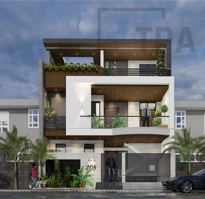 Modern architecture meets elegance!
Presenting a stunning four-story luxury home design that redefines urban living. From sleek glass balconies to warm wooden textures, every detail of this house showcases a perfect balance between style, comfort, and functionality. 🌿🏡


Would you love to live in a house like this? Comment your thoughts below 👇

#tpastudio #tpa 
#ModernHomeDesign #FrontElevation #HomeArchitecture #LuxuryHouseDesign  #ArchitecturalDesign #DreamHome #ModernHouse #HomeDesignIndia #TerraceGarden #HouseFrontView #ArchitectLife #InteriorAndExterior #HomeInspiration #ElevationDesign #ModernArchitecture #DesignYourDreamHome #LuxuryLiving