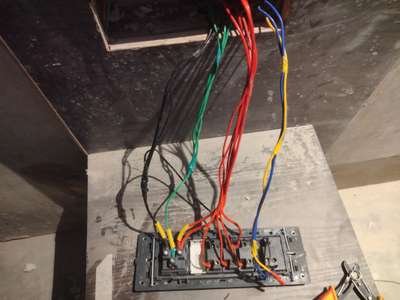 8module plate complete wiring